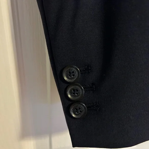 Banana Republic Navy Blazer Size 00P - Picture 3 of 5